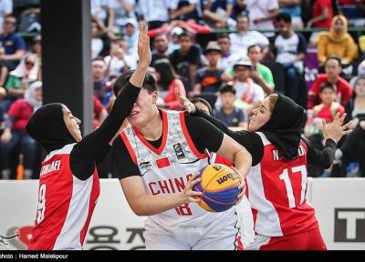 همگروهی ایران با ژاپن، اوکراین، ترکمنستان و استرالیا در بسکتبال سه نفره بانوان انتخابی المپیک
